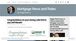 Desktop Screenshot of mortgagenewsandrates.com